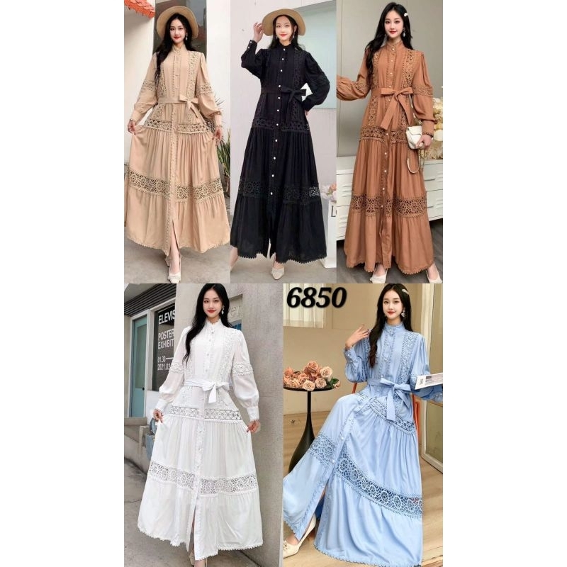 Gamis katbol |Wanita Elegant| KATUN KATBOL |Baju Dewasa |Tali Pinggang Panjang