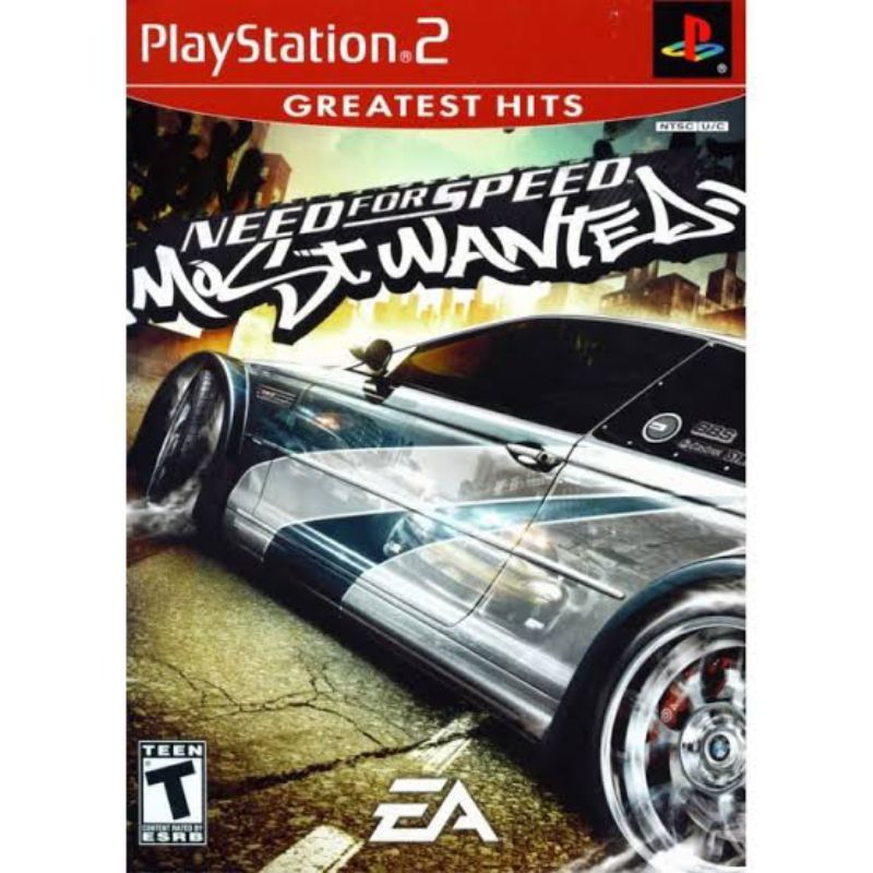 KASET CD DVD Game PS2 : NEED FOR SPEED MOST WANTED