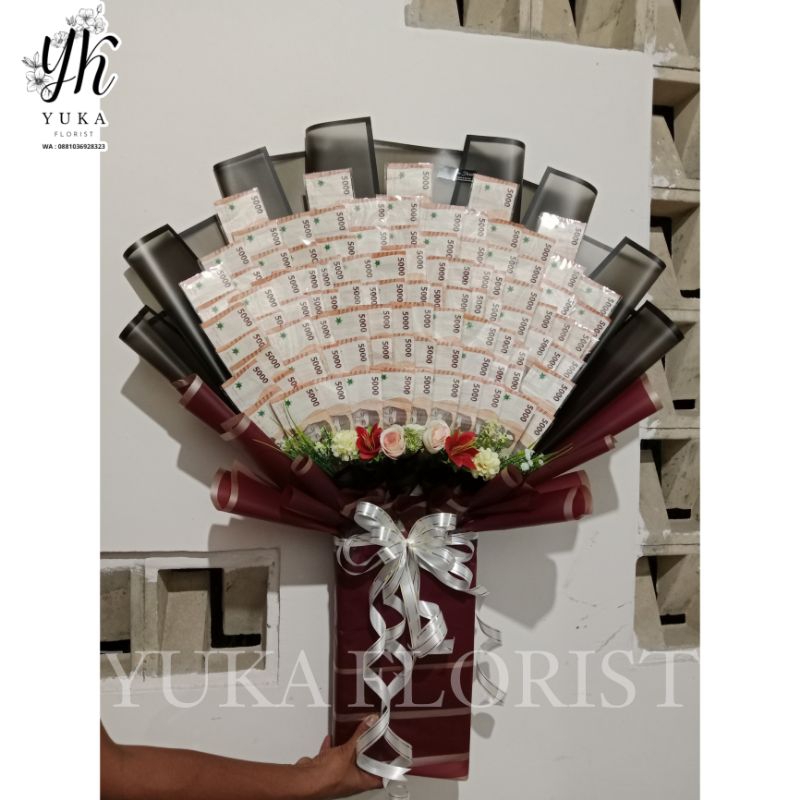 Buket Uang Jumbo 100 lembar | Murah | Buket jatim