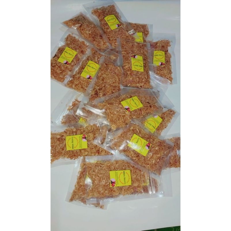 

bawang goreng asli tanpa tepung