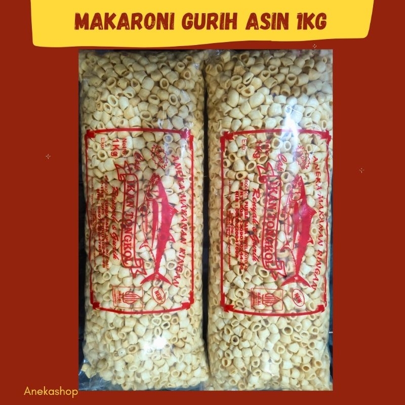 

Makaroni gurih asin jumbo 1ball 1kg