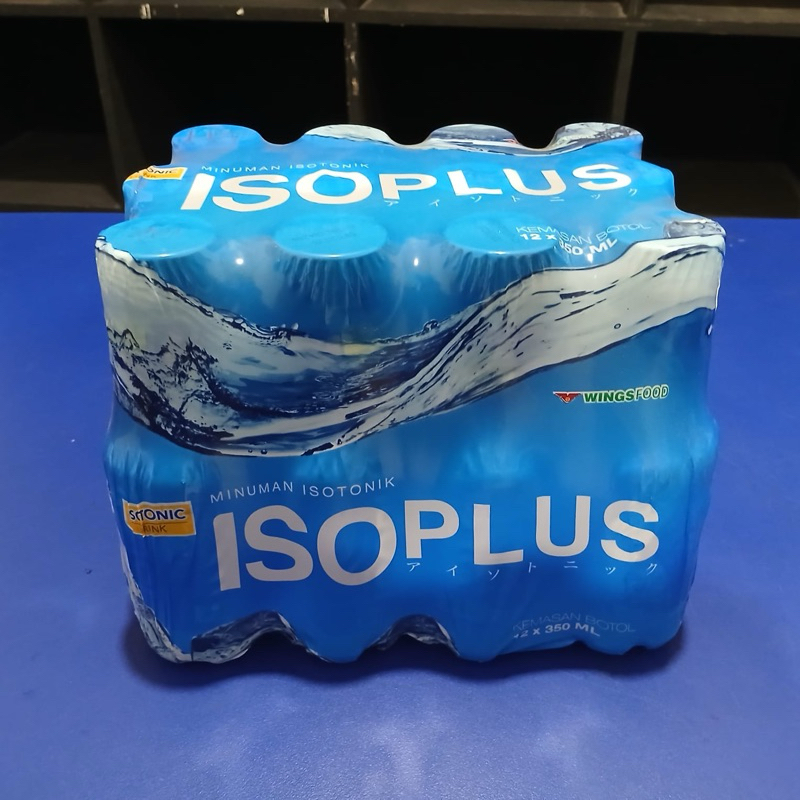 

Isoplus Minuman Isotonik Rasa Original 350ml (1dus isi 12botol)