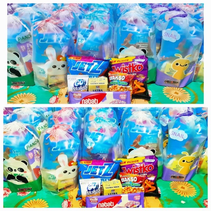 

Bingkisan paket pouch serut Terbetseller.