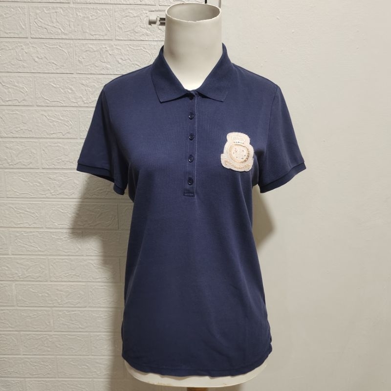 UNIQLO dry polo shirt big logo / uniqlo / kaos uniqlo / polo uniqlo / polo / kaos polo / polo navy /