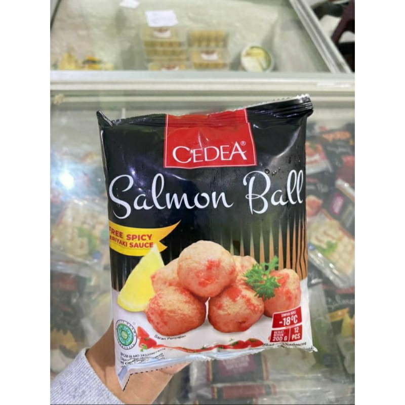 

Cedea Salmon Ball 200 gr olahan ikan
