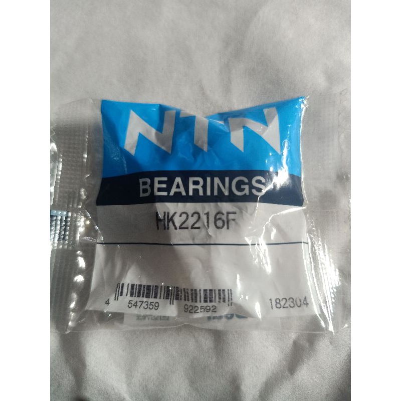 BEARING LAHER BAMBU HK 2216 F NTN JAPAN ORIGINAL ISI 1pcs 22*28*16
