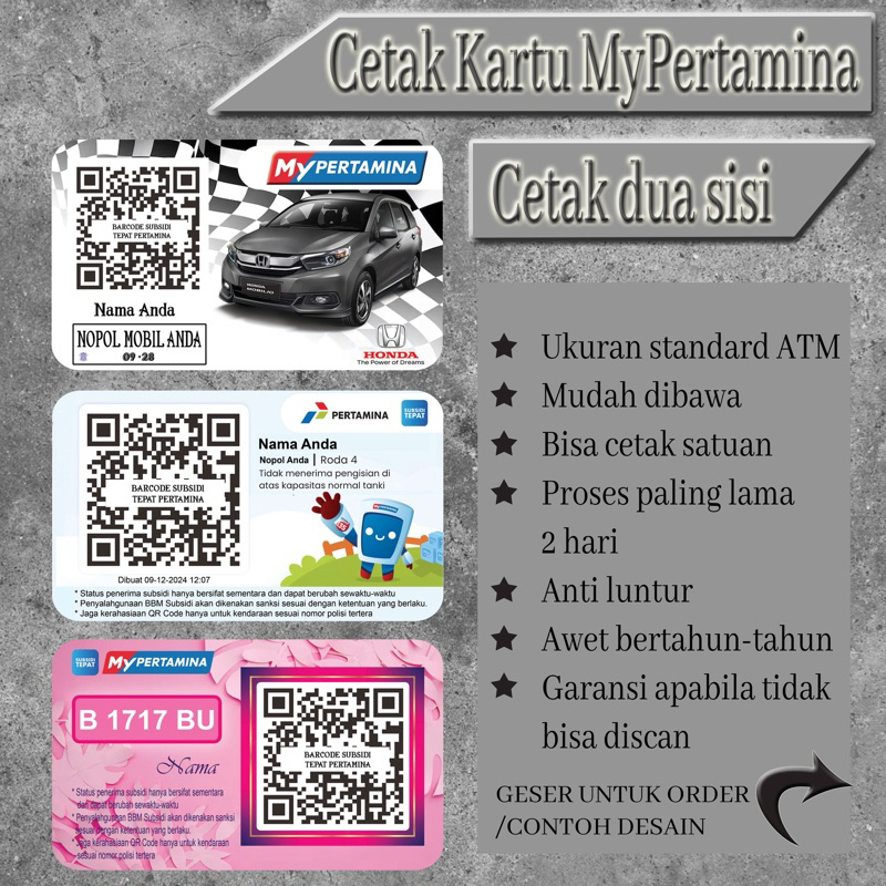 CETAK BARCODE SUBSIDI TEPAT MYPERTAMINA