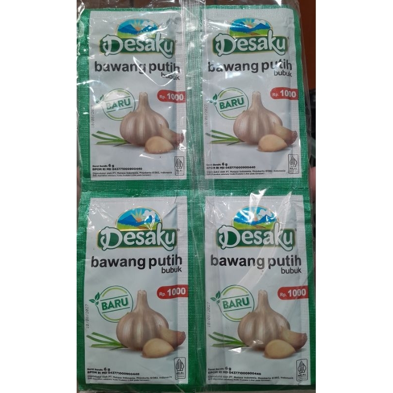 

DESAKU BAWANG PUTIH 6Gr (Isi 12 Bks)
