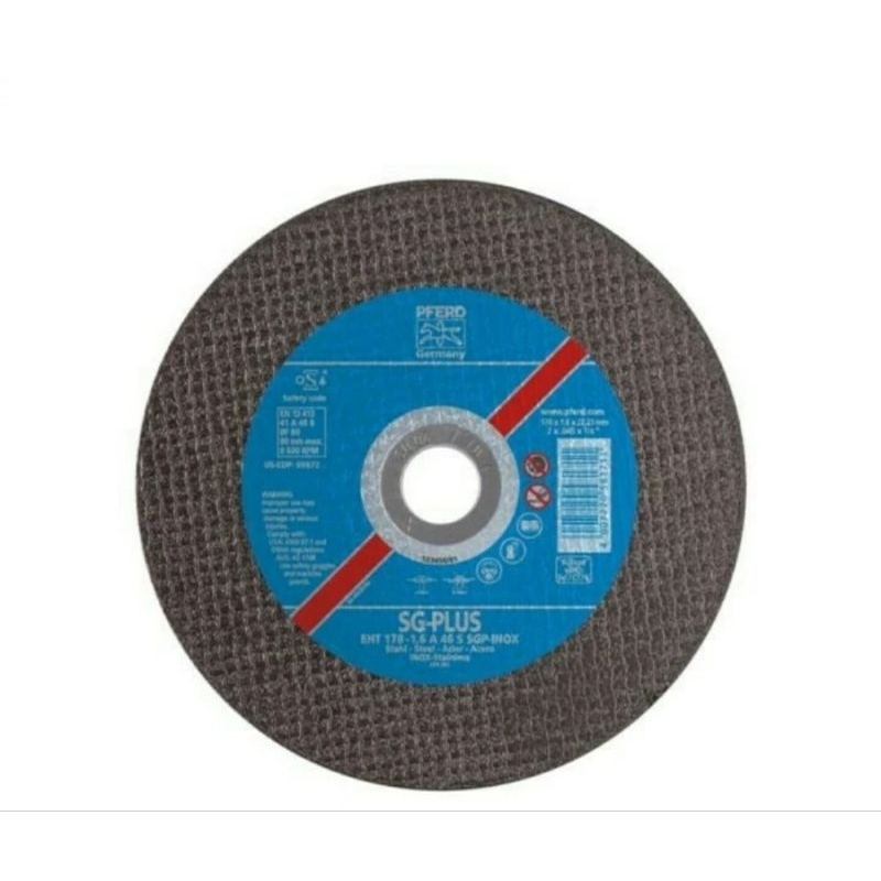 PFERD CUT WHEEL EHT125-1.6A46SSGP-INOX 538104 PF0001473