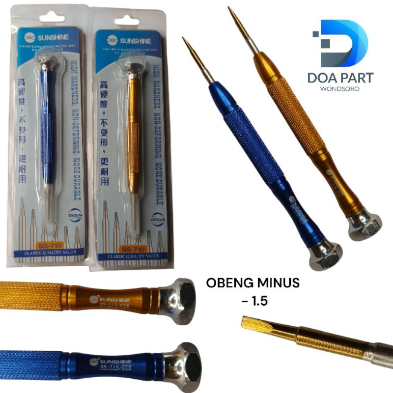 OBENG HP / OBENG MAGNET / OBENG MINUS ( - 1.5 ) / SUNSHINE SS - 710