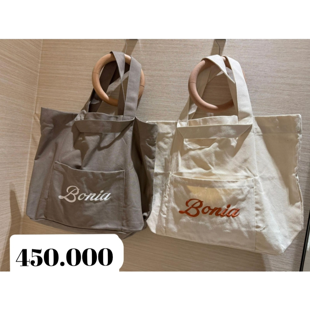 tas bonia original tote bag kain new arrival