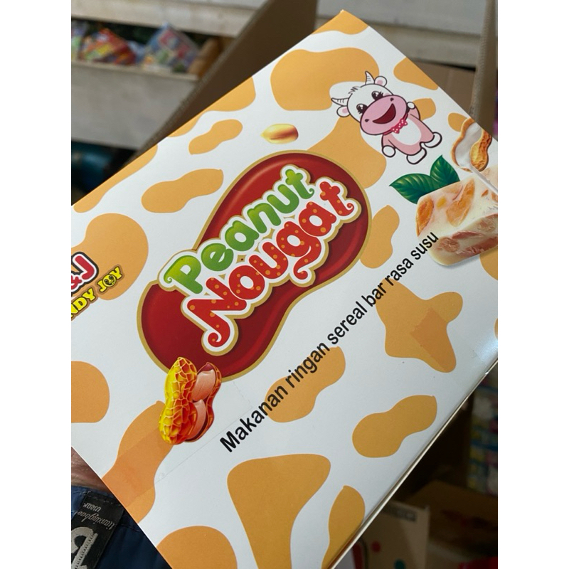 

nougat peanut sereal bar rasa susu
