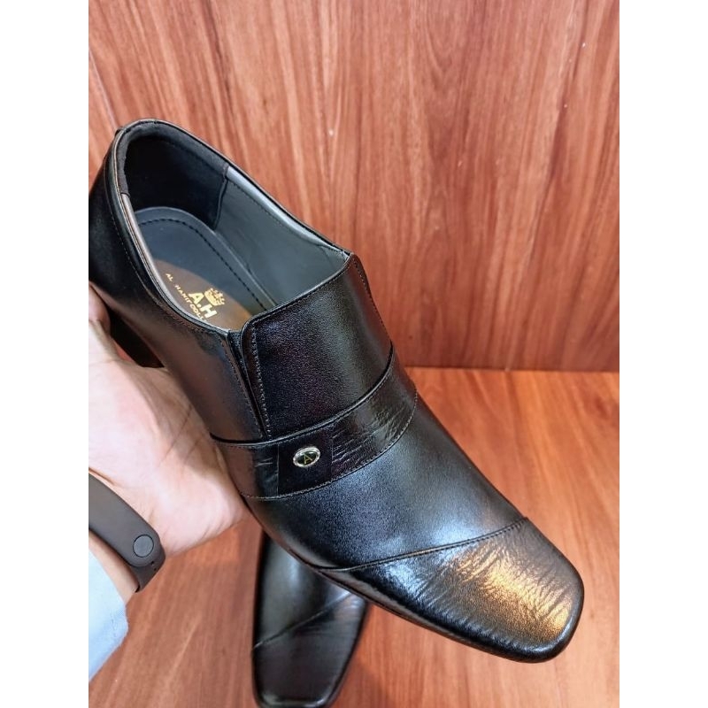 Sepatu Kulit Pantofel Pria Premium
