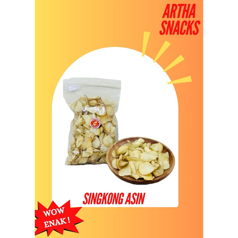 

Keripik Singkong Asin Gurih