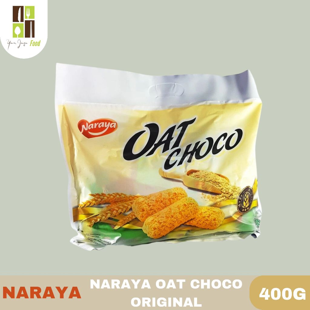 

Naraya Oat Choco Snack 400 Gram Rasa Original / Coklat / Strawberry / Green Tea / Pandan / Sweet
