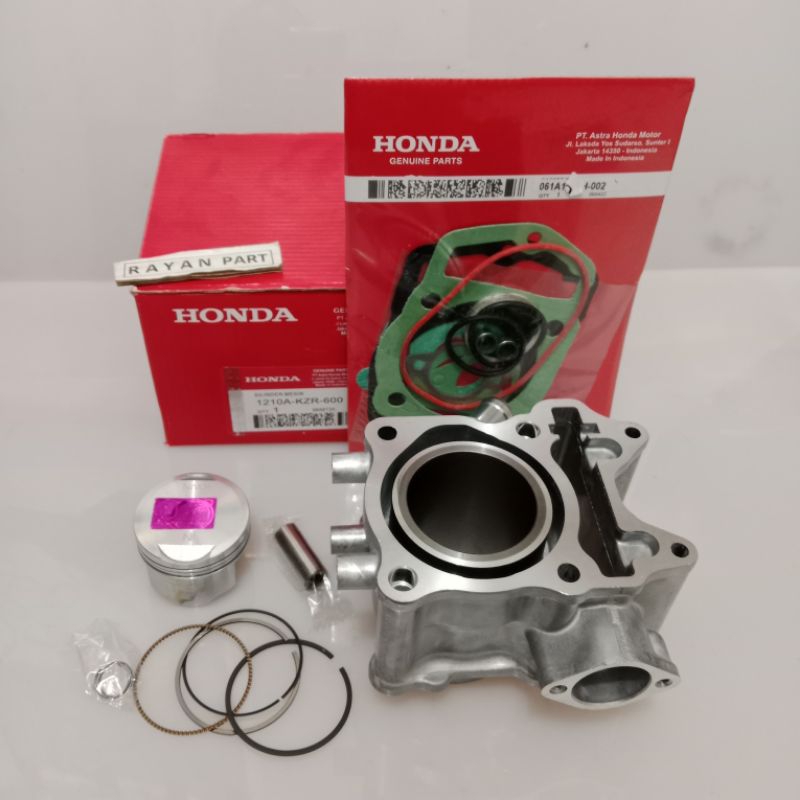 blok seher satu paket KZR vario125 vario125 blok+piston+topset original