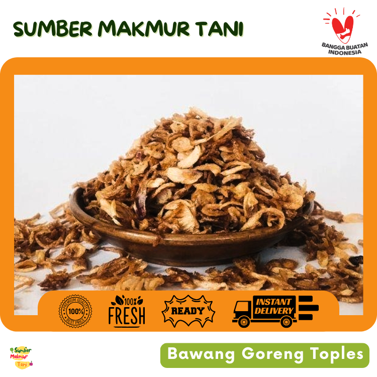 

[BEST SELLER] Bawang Goreng 250 gr 100% Bawang Merah Renyah Premium – Gurih, Tanpa Pengawet, Hasil Petani Lokal Jawa Tengah, Cocok untuk Taburan Masakan