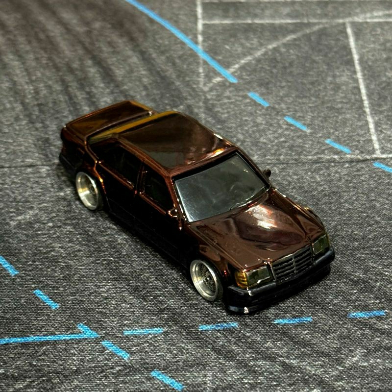 Hot Wheels Mercedes Benz 500 E (LOOSE CUSTOM), 95% Mulus, Siap MEJENG 