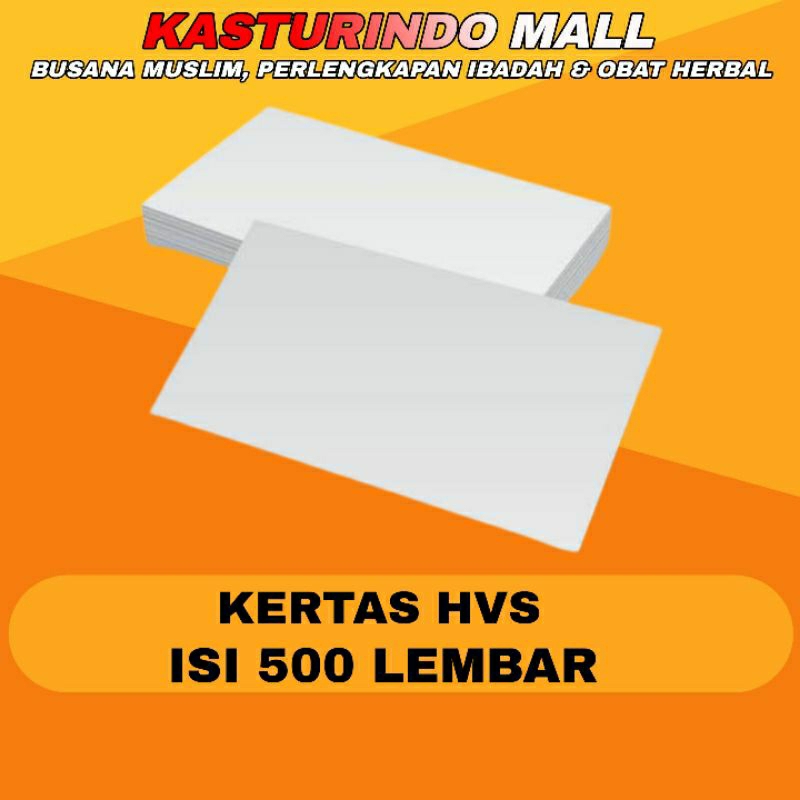 

Kertas HVS Putih Ukuran A5 Merk Paper One Isi 500 Lembar