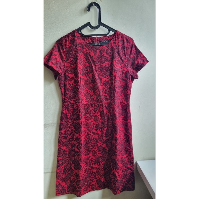 Dress merah natal eprise preloved