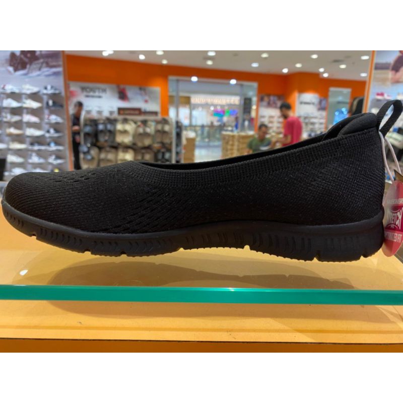 SKECHERS WOMEN ACTIV BE COOL SEPATU SLIP ON WANITA HITAM