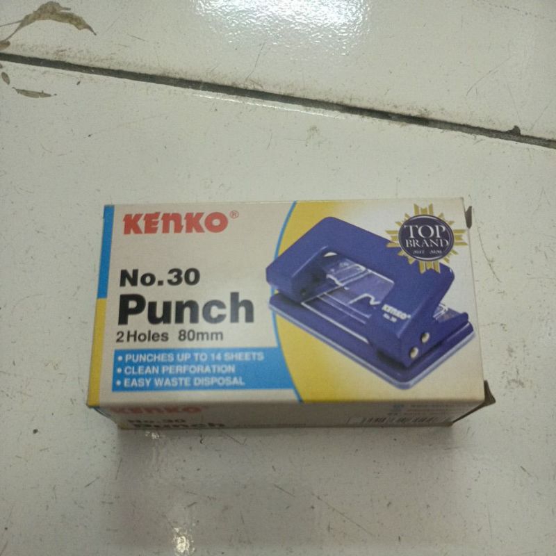 

pembolong kertas no 30 kenko 2 holes 80mm 1 pcs