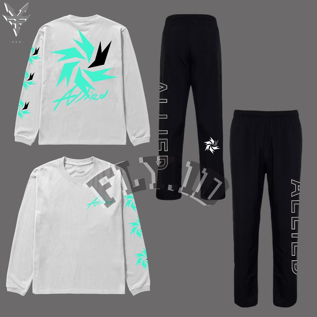 Kaos Longsleve Stelan Zin Lee | Zack Lee Allied New Manhwa Outfit