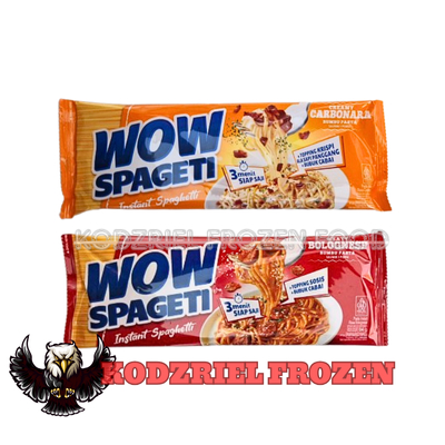 

WOW SPAGETI Instant 88gr - Spaghetti Bolognese Carbonara Halal