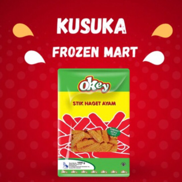 

OKEY NUGGET CHICKEN STICK 1Kg