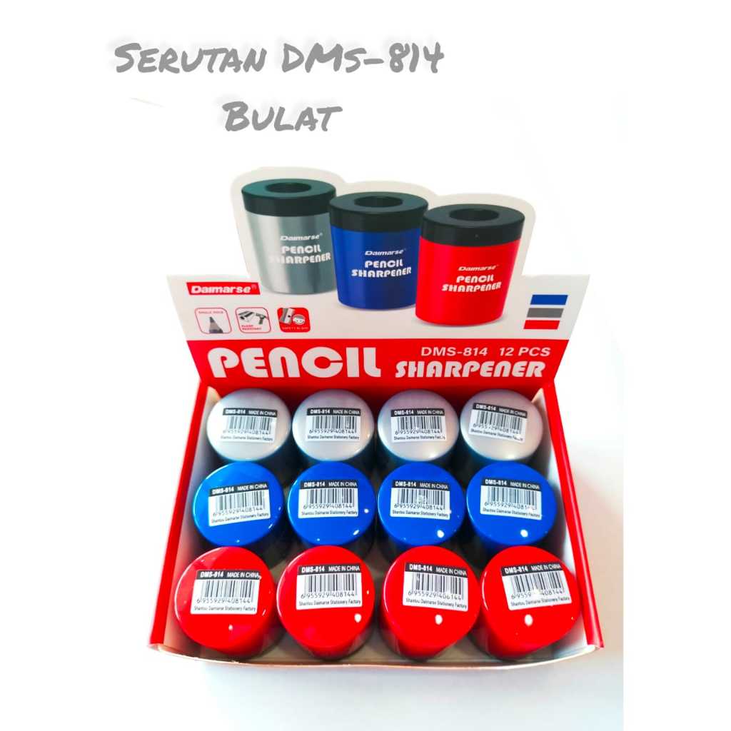 

Veiso_Serutan Bulat DMS 814/Daimarse dms-814/ serutan pensil lucu