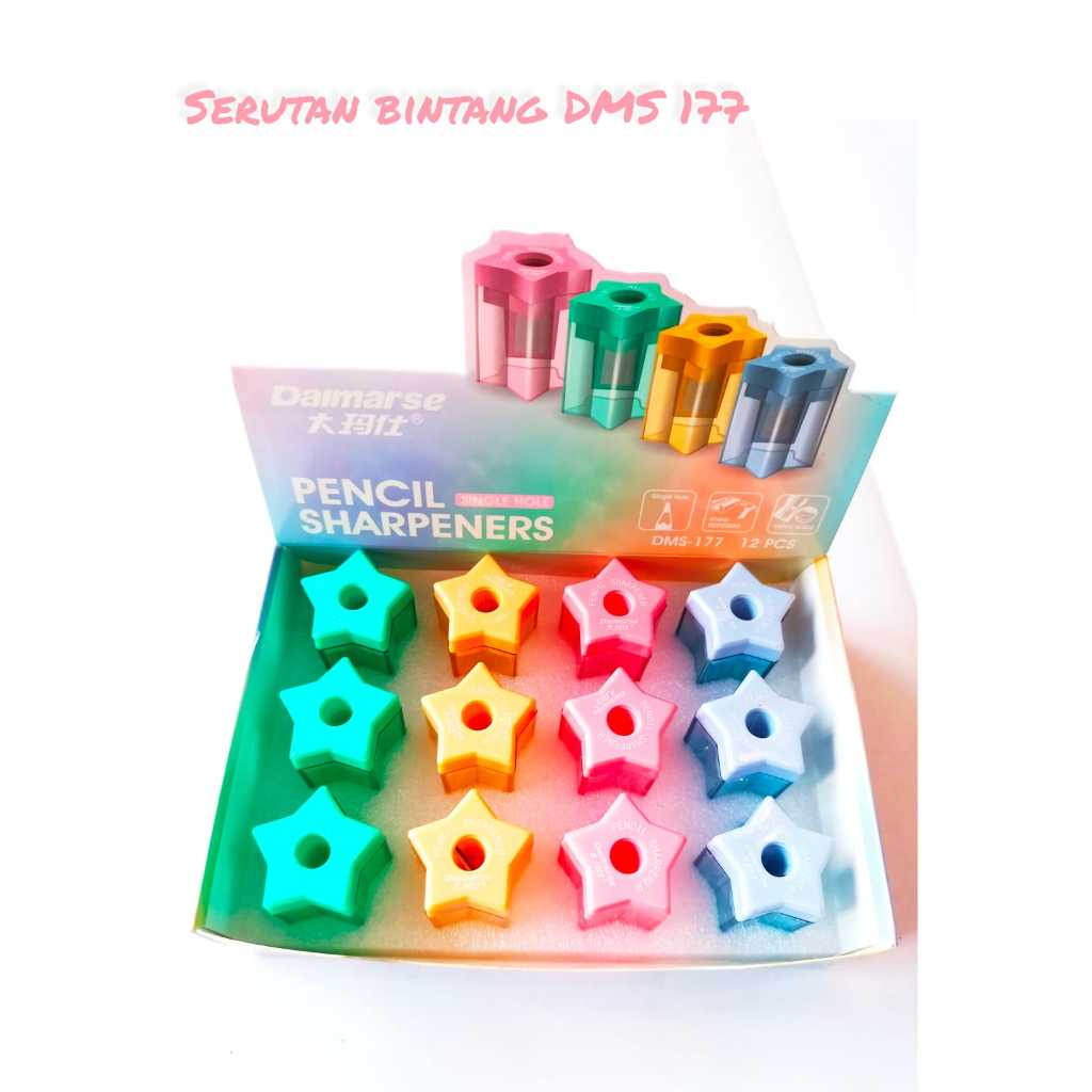 

Veiso__Serutan Bintang DMS-177/Serutan Lucu/Peraut/Serutan