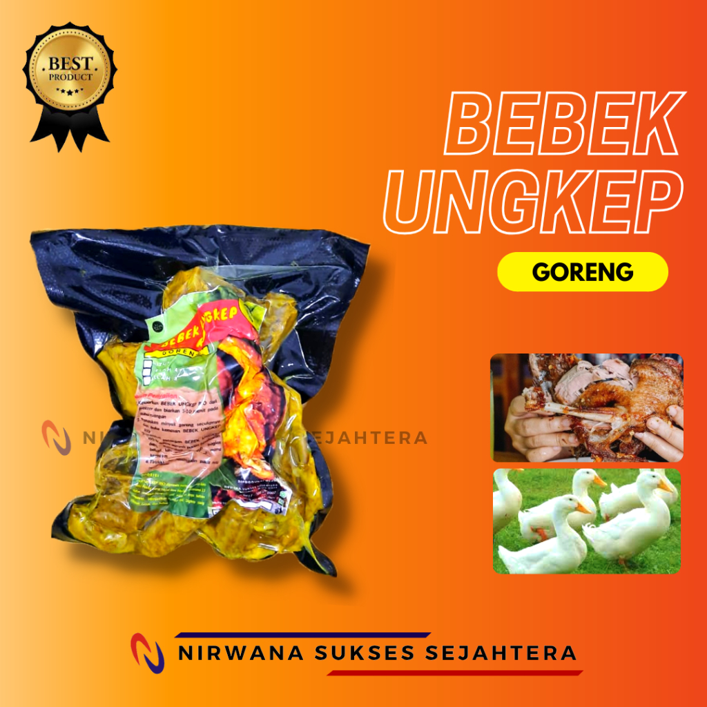 

BEBEK GORENG UNGKEP PREMIUM
