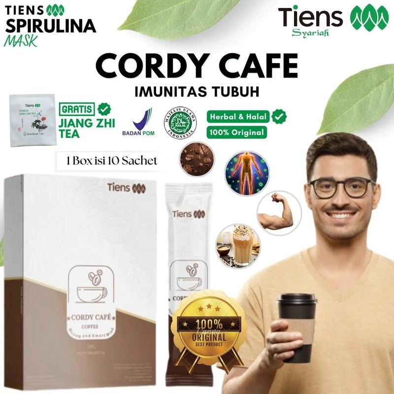 

Cordycafe Kopi Cina Kesehatan Stamina Pria herbal coffe Bpom