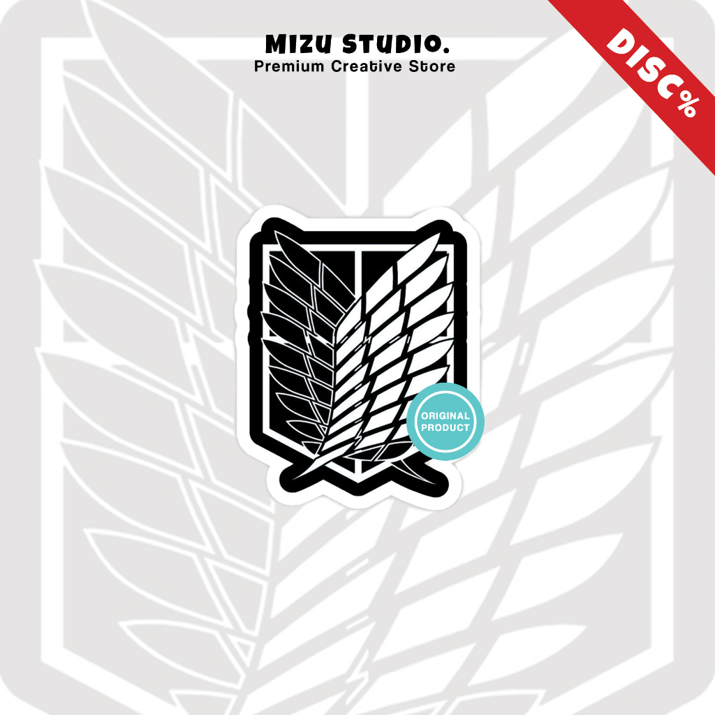 

Sticker Wing of Freedom Attack On Titan Premium