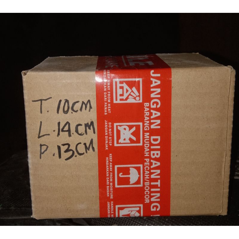 

KARDUS POLOS/BOX KARTON POLOS UK 10x13x14, BERMACAM MACAM UKURAN UNTUK SEMUA PRODUK, UNTUK PACKING TAMBAHAN.