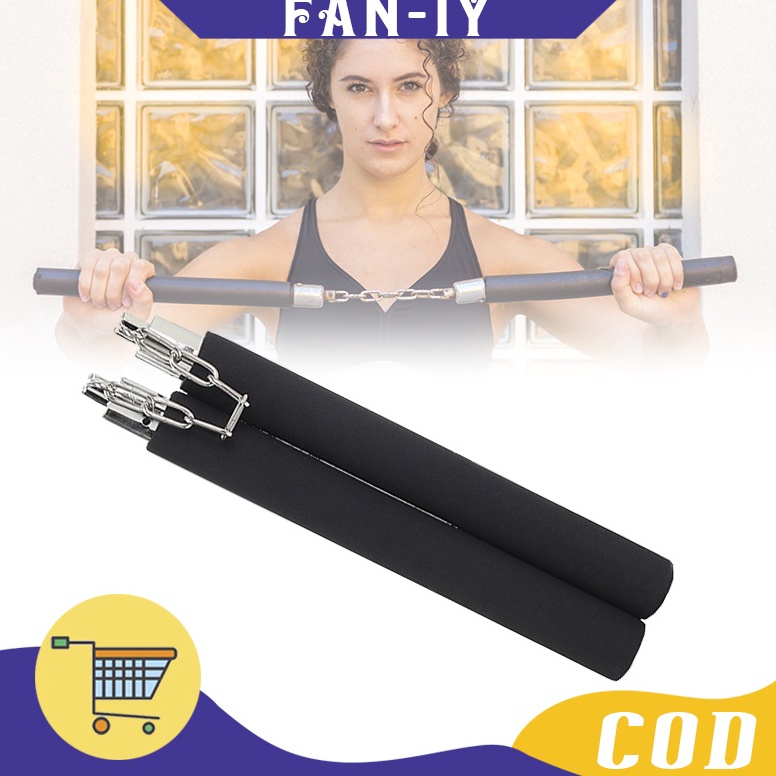 TERMURAH Bruce Lee Double Stick Nunchaku Double Stik Ruyung Busa