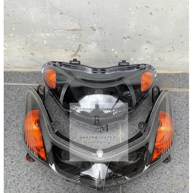 REKOMENDASI REFLEKTOR LAMPU DEPAN MIO SMILE CUSTOM PLUS LAMPU SEN SET MIO SMILE