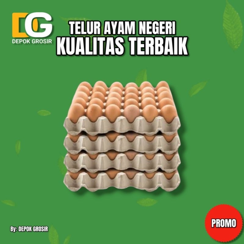 

Telur Ayam Negeri 1 ikat 15kg