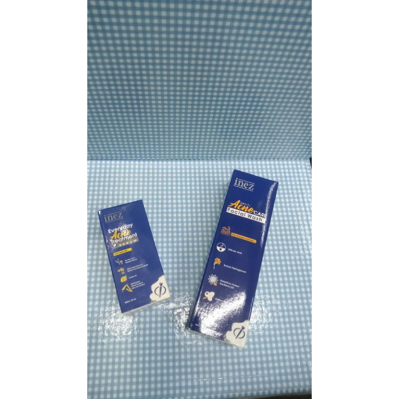 Inez paket perawatan kulit sensitif berjerawat