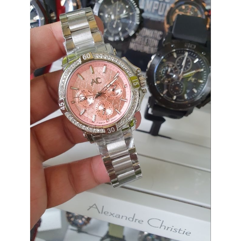 ALEXANDRE CHRISTIE 9205 AC9205BF AC 9205BF AC COLLECTION WANITA KACA SHAPPIRE ANTI GORES ORIGINAL