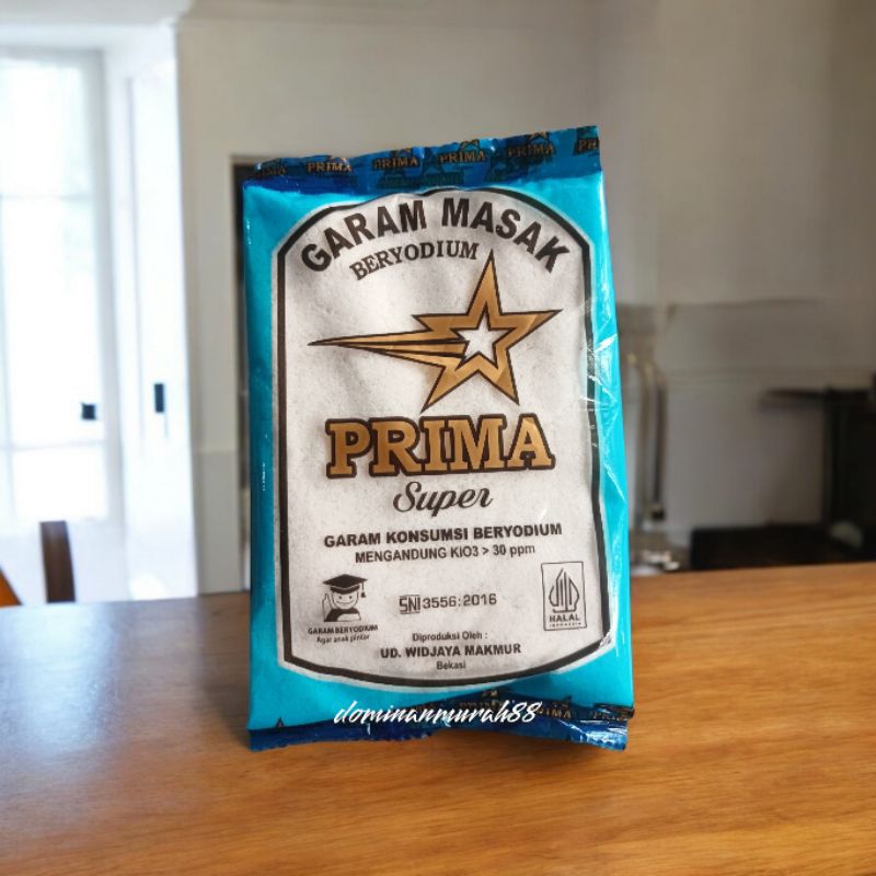 

PROMO PALING MURAH NEW KEMASAN BARU GARAM PRIMA SUPER 150 GRAM / GARAM BERYODIUM UNTUK IQ ANAK / GAREM / GARAM / BUMBU DAPUR