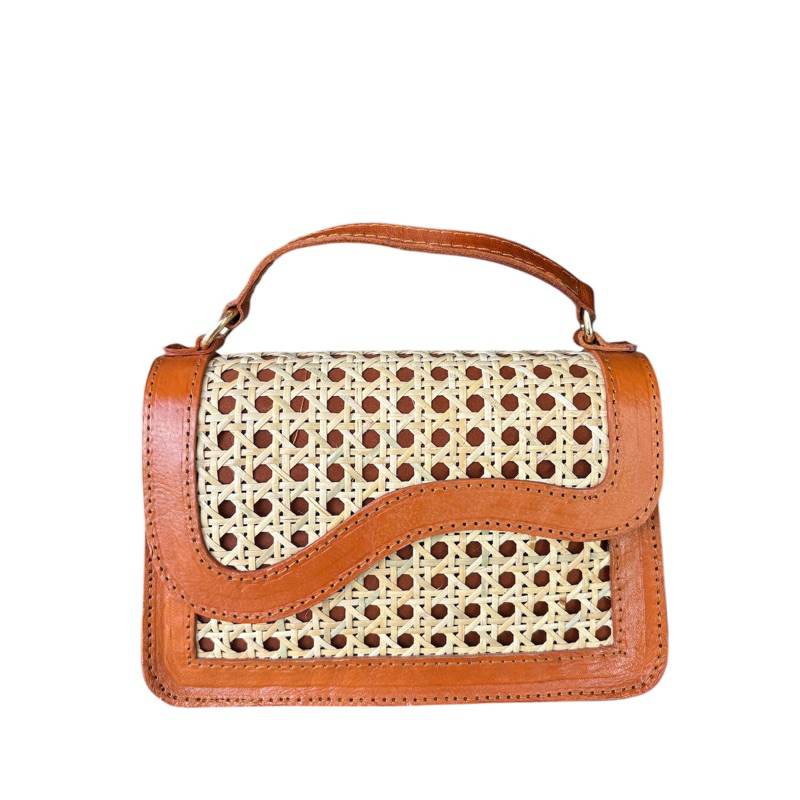 Tas Anyaman Kulit Rotan Premium