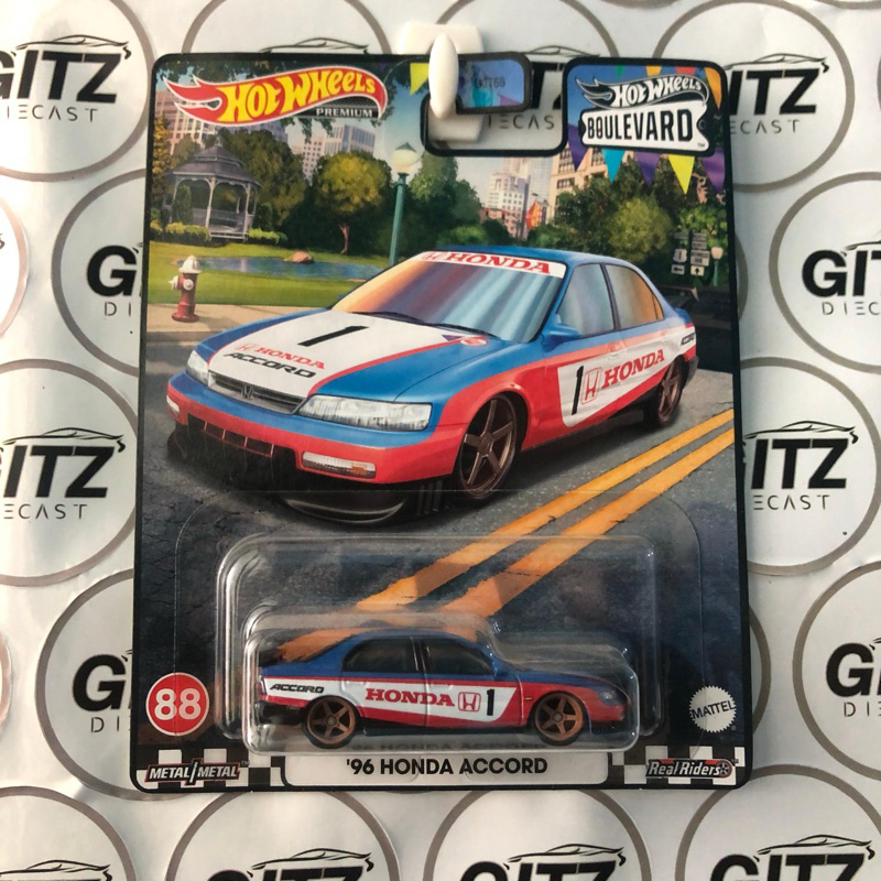 Hot Wheels '96 Honda Accord - Premium Japan Card