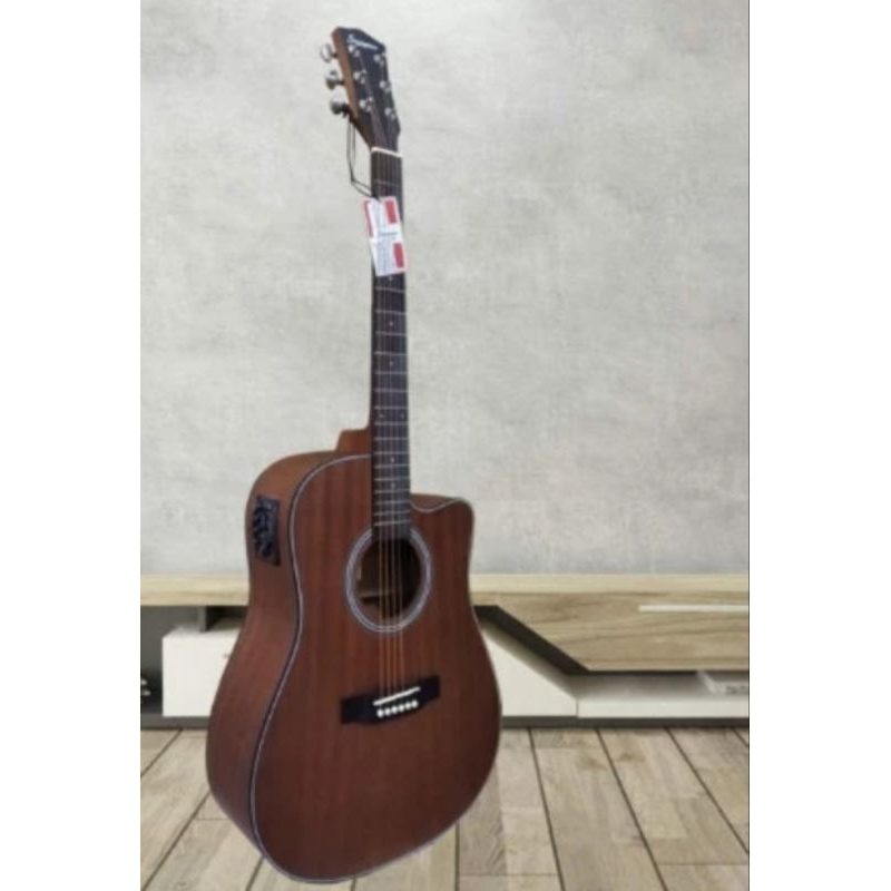 SCORPION SA60 CEQ Gitar Akustik + pre amp Original