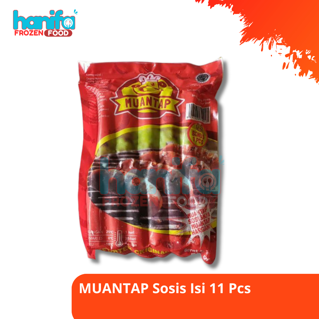 

MUANTAP Sosis Sapi frankfurter isi 10 + 1 Pcs Enak Murah dan Bergizi