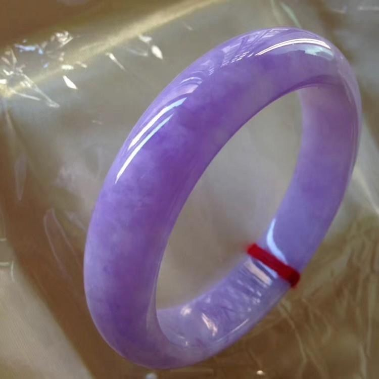 Gelang Giok Violet Wanita Baru Seperti Es Gadis Myanmar Gelang Giok