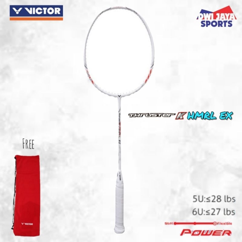 Raket Badminton Victor THRUSTER K HMRL EX AD | Victor thruster hmr l ex ad | victor tk hmrl ex