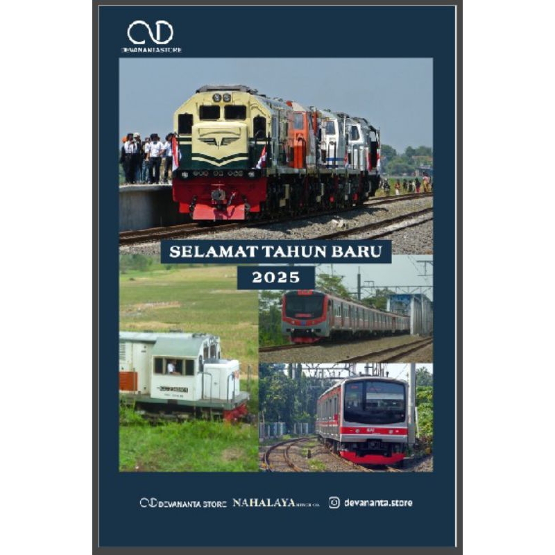 

Kalender Dinding 2025 seri Kereta Api