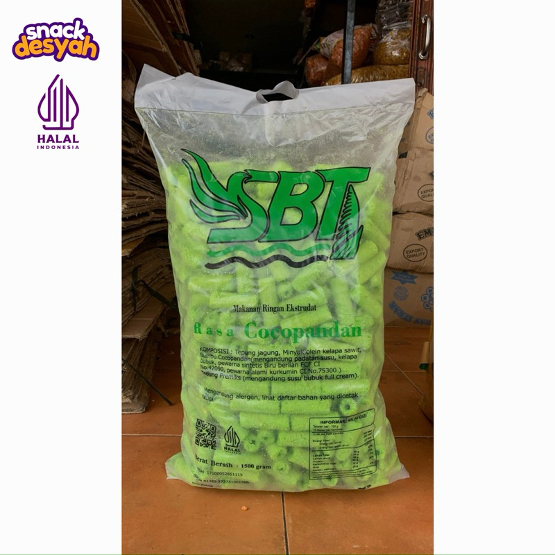 

ROLL PANDAN / COKLAT ( 1 BALL 1,5 KG ) SBT / ROLL COCOPANDAN / ROLL COKLAT / MAKANAN RINGAN
