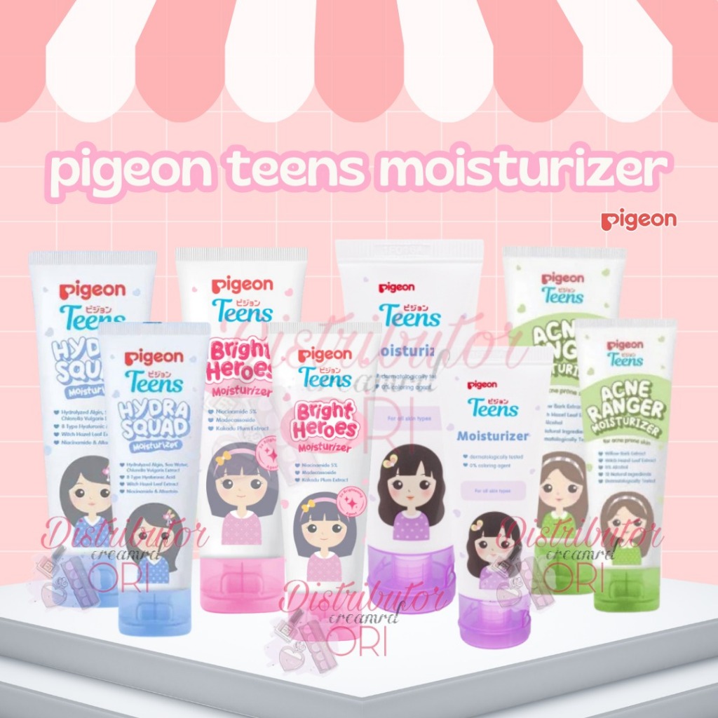 READY PIGEON Teens Moisturizer For All Skin Types 20ml / 50ml / Acne Ranger / hydra /deep / bright